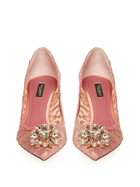 dolce gabbana light pink|dolce and gabbana pink heels.